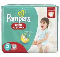 Памперс трусики-подгузники (5) 12-18кг junior 28шт