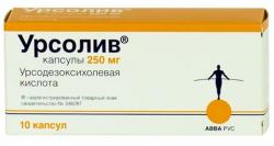 Урсолив 250мг №10 капсулы