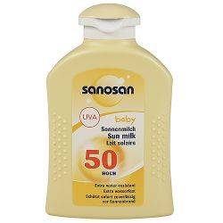 Саносан молочко солнцезащитное SPF 50 200мл