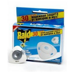 Рейд сменный блок для электрофумигатора диффузного типа против мух/комаров 30 ночей