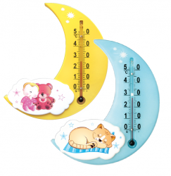 Термометр комнатный детский П-17 Месяц