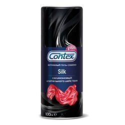 Интим Гель-Смазка Contex Plus Silk Силиконовая 100 Мл