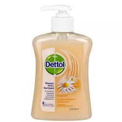Деттол мыло жидкое антибактериальное для рук с дозатором 250мл