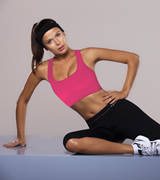 Скала Спорт бюстгальтер спортивный S-M розовый