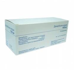 Дакарбазин медак лиофилизат для раствора 100мг №10 флаконы