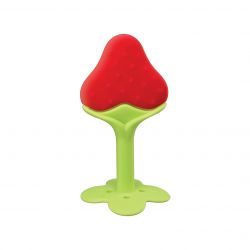 Хэппи беби/Happy baby прорезыватель силиконовый красный арт.20025