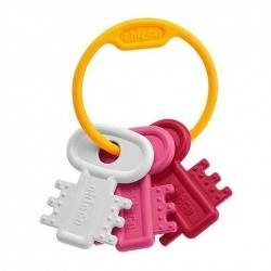 Чикко игрушка развивающая Ключи на кольце Pink