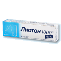 Лиотон 1000 50г гель