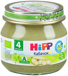 Хипп пюре Мое первое пюре кабачок с 4 мес 80г