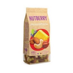 Смесь Орехи И Фрукты  Nutberry 220 Гр