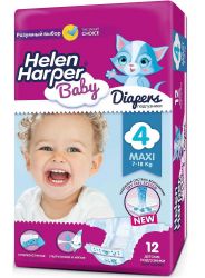 Хелен Харпер подгузники Baby maxi 7-14кг 12шт