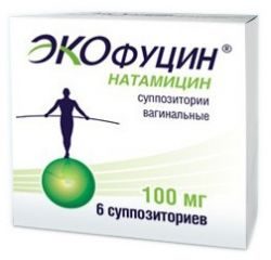 Экофуцин суппозитории вагинальные 100мг №6