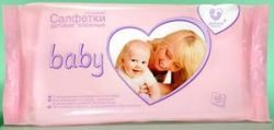 ДА Беби Салфетки Алоэ вера детские очищающие 48 шт.