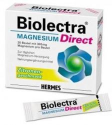 Биолектра магнезиум директ микрогранулы с лимонным вкусом №20 саше