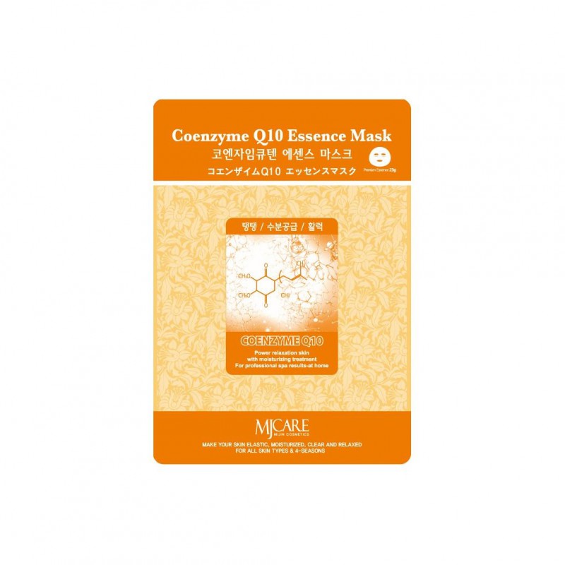 Маска тканевая MIJIN коэнзим MJ Care Coenzyme Q10 Essence Mask