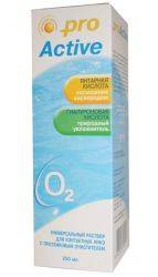 Оптимед раствор про актив для контактных линз универсальный 250мл