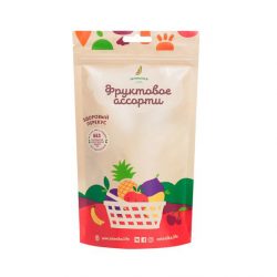 Здоровый перекус Зеленика Фрукт.ассорт. дой.пак.20г