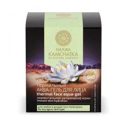 Аква-гель термальный для лица Natura Kamchatka моментальное увлажнение кожи 50мл