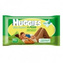 Хаггис салфетки влажные Ultra Comfort Natural 20шт