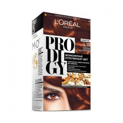 Loreal prodigy Краска для волос тон 5.35 шоколад