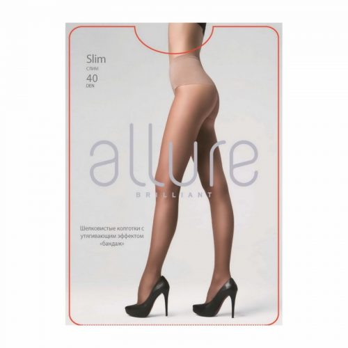 Колготки Аllure slim 40 nero 4 р-р