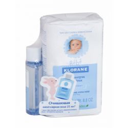 Клоран Бебе набор: детское сверхпитательное мыло с календулой 250г + вода мицеллярная с ФИЗИО экстрактом календулы 25мл