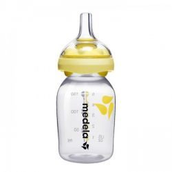 Медела бутылочка Calma для грудного молока с силиконовой соской 150мл