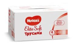 Хаггис трусики-подгузники Elite Soft (4) 9-14кг 84шт