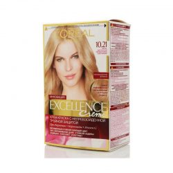 Краска для волос Loreal excellence тон 10.21