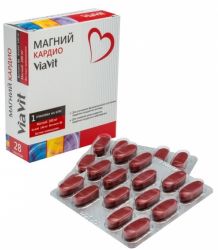 Магний кардио Виавит №28 таблетки