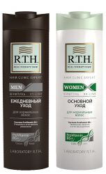 R.T.H. Women Основной уход шампунь 250мл+R.T.H. Men Ежедневный уход шампунь 250мл