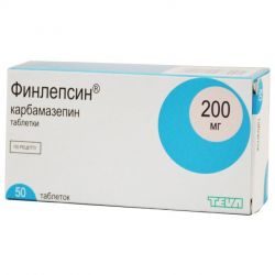 Финлепсин 200мг №50 таблетки