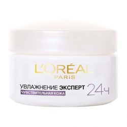 Крем для чувствительной кожи Loreal dermo-expertise Увлажнение эксперт 50 мл