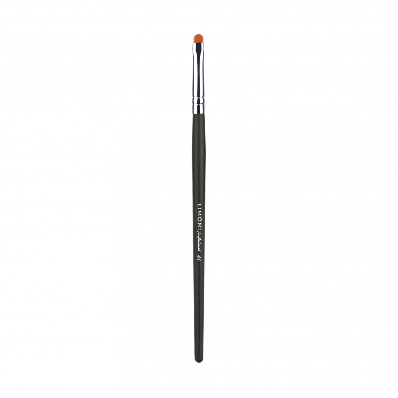 Кисть №41 LIMONI Professional плоская для подводки (нейлон)