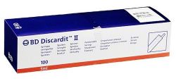 Шприц becton dickinson 2-х комп. DISCARDIT II одноразовый 2мл игла 23G (0