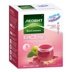 Леовит Биослимика кисель очищающий 20г №5 пакеты