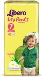 Либеро трусики Dry pants 16-26кг extra large plus 28шт