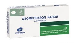 Эзомепразол Канон 20мг №28 таблетки