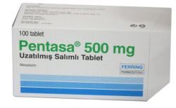 Пентаса 500мг №100 таблетки пролонгированного действия