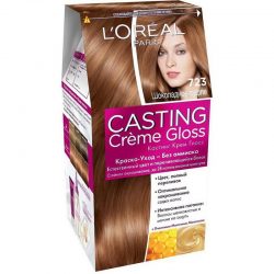 Крем-Краска для волос Loreal casting creme gloss тон 723 шоколадное суфле