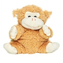 Спа белль грелка-игрушка обезьянка с наполнителем из гречихи и лаванды