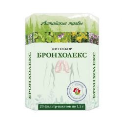 Алтайские травы Бронхолекс фитосбор 1