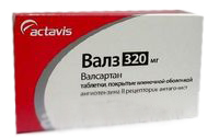 Валз 320мг №28 таблетки