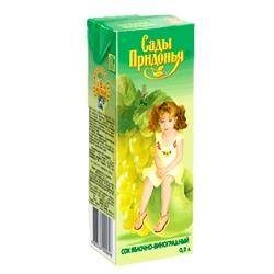 Сады придонья сок яблоко/виноград с 6 мес. 200мл