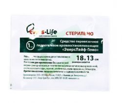 Эверс-лайф Гемо средство кровоостанавливающее салфетка 18х13см №1