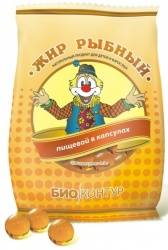 Рыбный жир Биоконтур пищевой 300мг №100 капс.