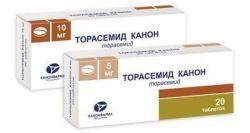 Торасемид Канон 5мг №20 таблетки