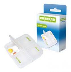 Пилюля таблетница на 1 день