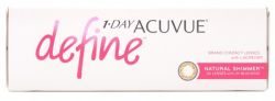 Линзы контактные 1 Day Acuvue Define Natural Shimmer 1день/8