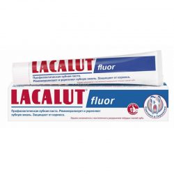 Зубная паста Lacalut антитабак и кофе fluor 75мл